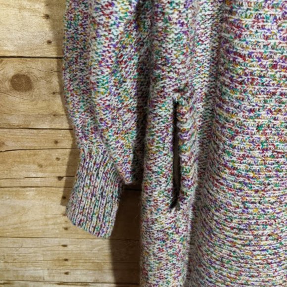 Vintage Multi-Color Long Sweater - Picture 3 of 10